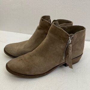 Dolce Vita Brown Suede Leather Ankle Boots Women’s 7.5